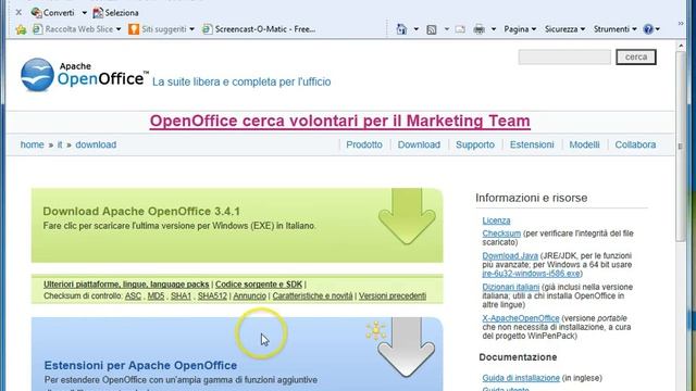 2 Effettuare il download di Open Office смотреть онлайн