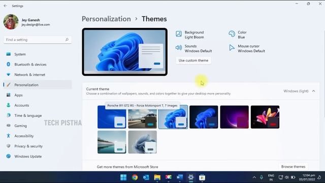 How to Use the Custom Themes on Windows 11 смотреть онлайн