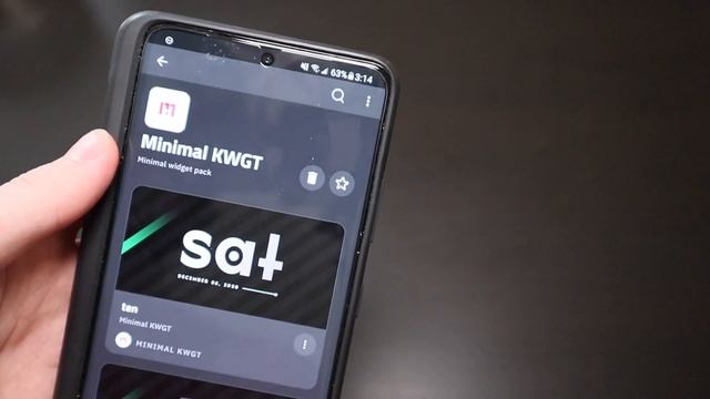 KWGT Custom Widgets - Galaxy S21 Ultra Customization (KWGT Minimal Pack) смотреть онлайн
