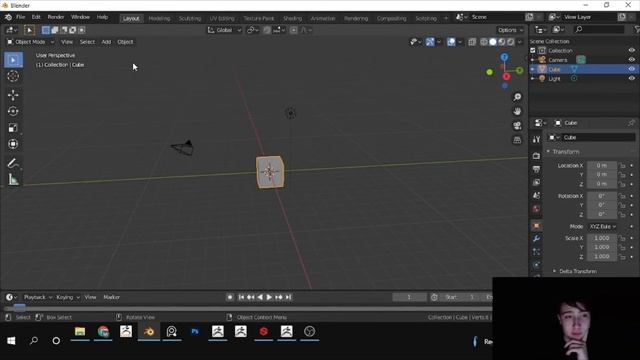 Blender 3.0 Beginner Tutorial - Part 1 смотреть онлайн