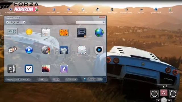 Como Baixar e instalar pack de Gadgets transparente смотреть онлайн