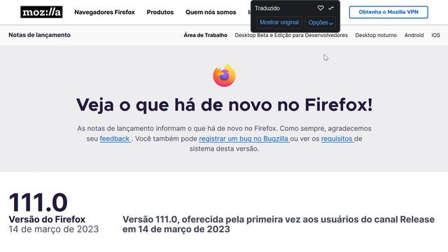 MICROSOFT EDGE E FIREFOX VERSÕES 111 ATUALIZE смотреть онлайн
