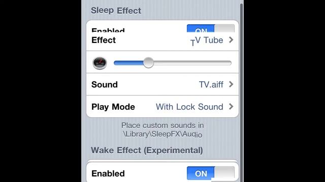 Cool sleep effects for iPhone & iPod touch смотреть онлайн