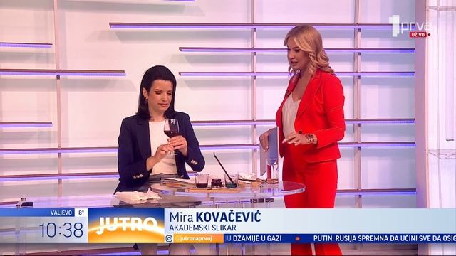 Mira Kovačević je akademska slikarka i slika vinom! - JUTRO смотреть онлайн