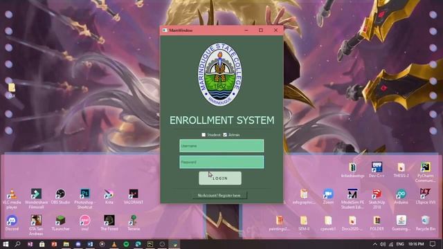 Enrollment System | Pycharm | PyQT5 | Qt Designer смотреть онлайн