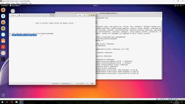 How to Install Gnome Twitch on Ubuntu 18.04 смотреть онлайн