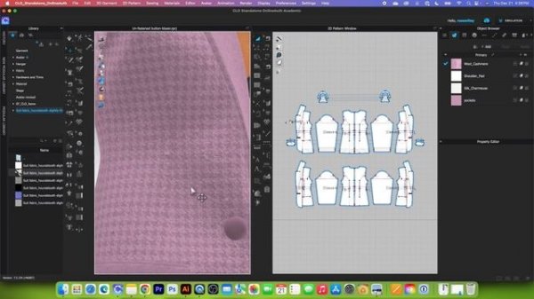 Basic of clo 3D How to Bring Fabric and Texture Maps Into CLO 3D