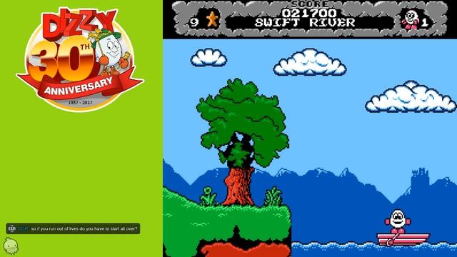 Retro Stream - Dizzy The Adventurer (NES) смотреть онлайн