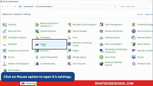How To Change Mouse Cursor On Windows 11 - HowToCodeSchool.com смотреть онлайн