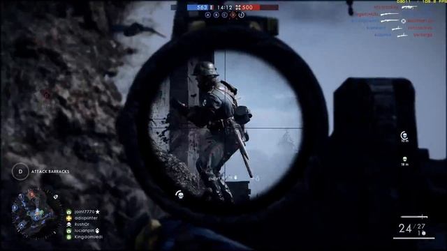 BF1 Fort de Vaux epic win смотреть онлайн