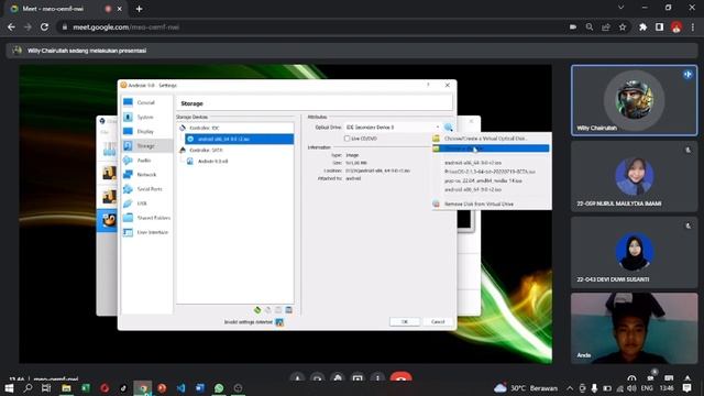 Cara instalasi OS Android x86 pada VirtualBox Windows 11 смотреть онлайн