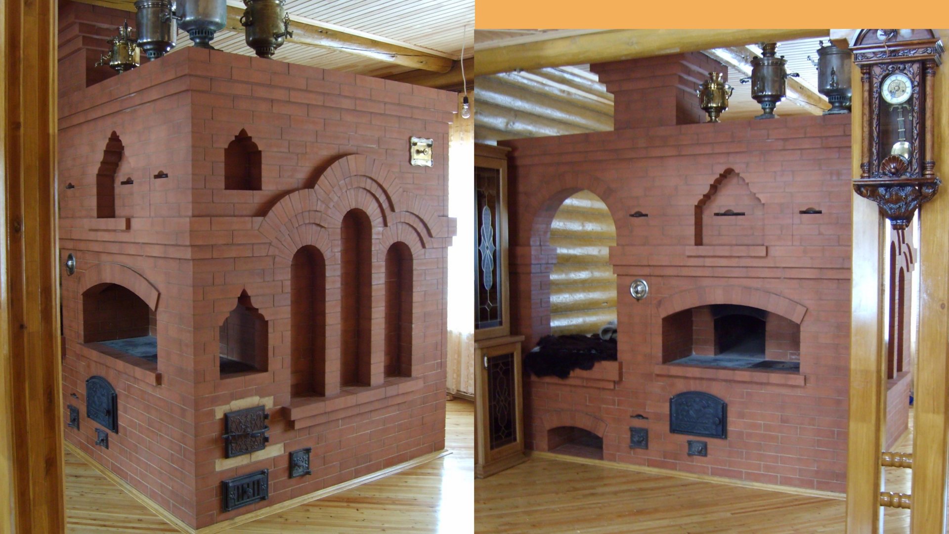 Уникальная русская печь сложенная мной 17 лет назад, обзор печи и её устройства смотреть онлайн