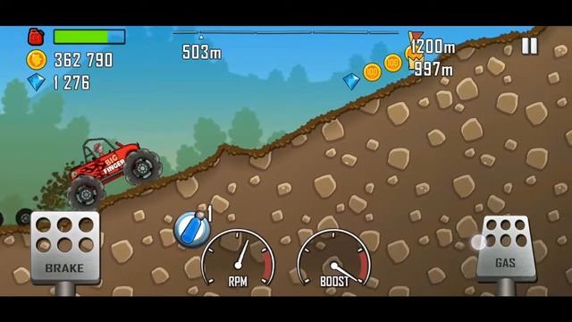 Big Finger🚘(Vehicle)| Boot Camp 🏕️(stage) |Gameplay🎮of HCR- Hill Climb Racing Plyr🙃 смотреть онлайн