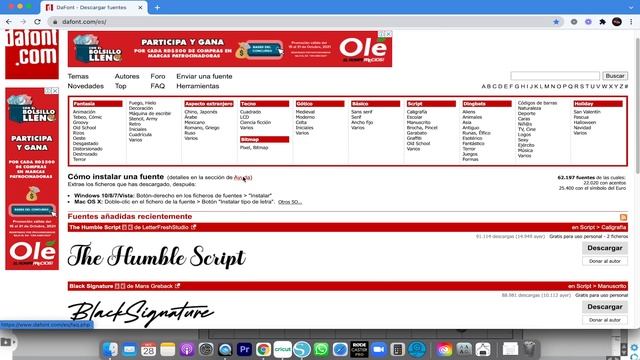 Descargar #tipografías de #dafont en #windows y #MACos para usarlas en #CRICUT & #SilhouetteStudio. смотреть онлайн