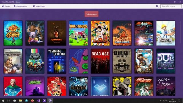 Tiles for Twitch Games - Pin Tiles in the Start Menu of Windows 10 for your Twitch games смотреть онлайн