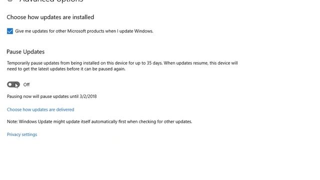 Turn Off Windows Updates смотреть онлайн