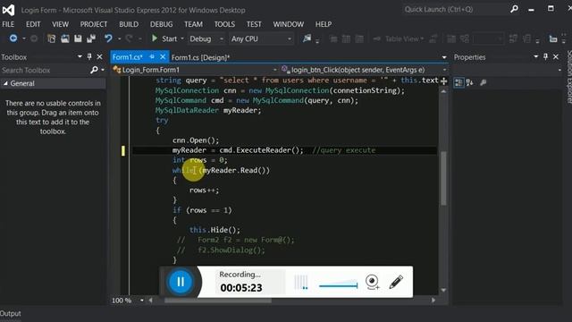 How to make a Login Form in C# [URDU] смотреть онлайн