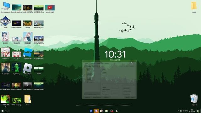 СЕГОДНЯ В ЭТОМ ВИДЕО Я ВАМ ПОКАЖУ КАК НАСТРОИТЬ КРАСИВО WINDOWS 10 смотреть онлайн
