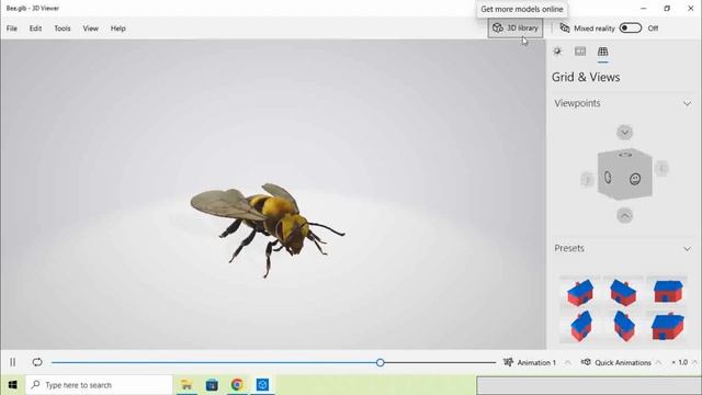 How to use 3D viewer software in Windows 10 (User interface of 3D Viewer)_ Part-I смотреть онлайн