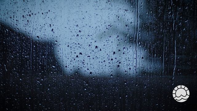 Rainstorm with Light Raindrops Hitting the Window смотреть онлайн
