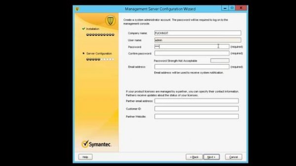 SEP - Symantec Endpoint Protection on windows 2012