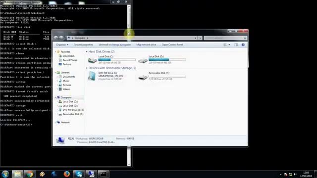 UMPLib - How To Make Windows 7 Bootable Install Flash Disk смотреть онлайн