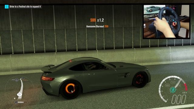 MERCEDES AMG GT R 2017 - Forza Horizon 3 смотреть онлайн