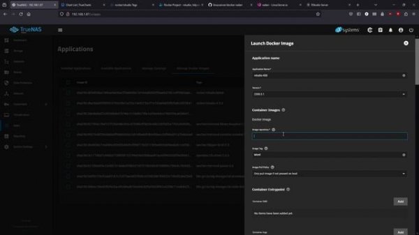 Docker Containers from Dockerhub with TrueNAS Scale