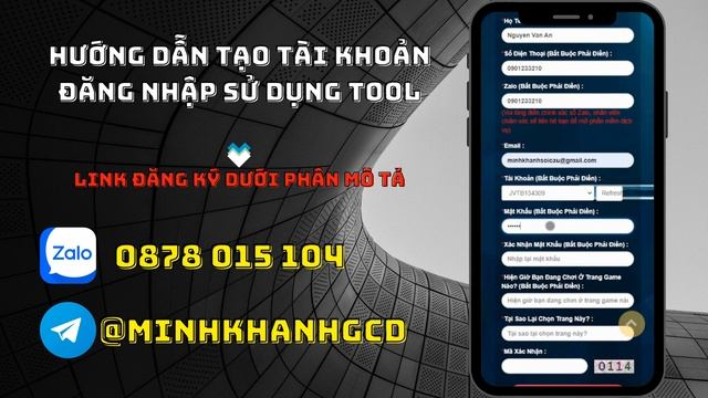 Hướng Dẫn Tạo Tài Khoản Tool Baccarat Và Đăng Nhập Tool Baccarat | Minh Khánh CSN смотреть онлайн