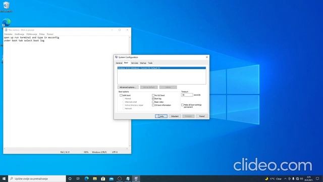 Enable boot log in Windows and check list of drivers in the log смотреть онлайн