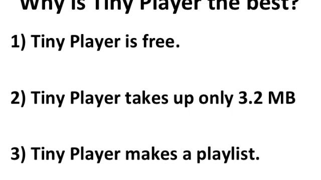Tiny Player for macOS смотреть онлайн