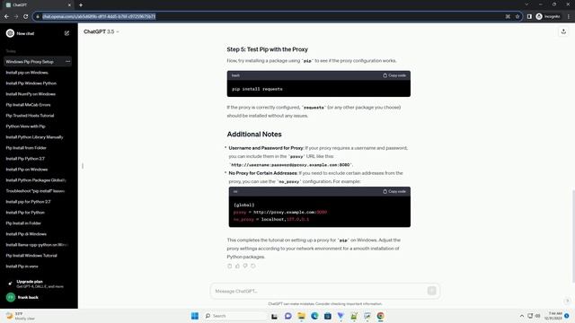 windows python pip install proxy смотреть онлайн