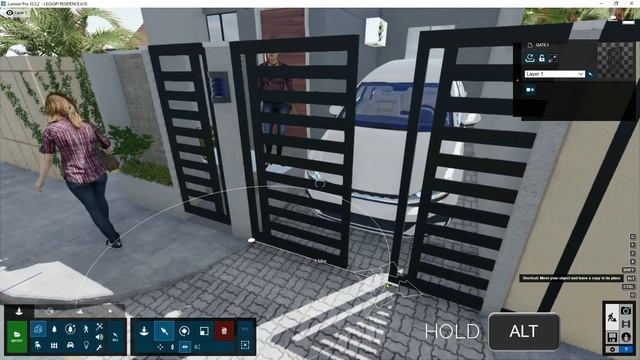 HOW TO ANIMATE DOOR/GATE OPEN IN LUMION 10/9/8 смотреть онлайн
