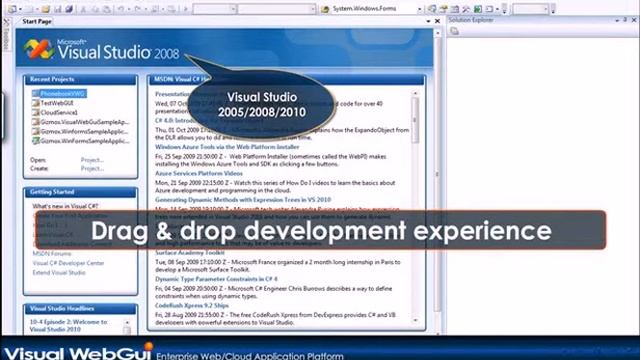 Web Applications Development Experience Demo смотреть онлайн