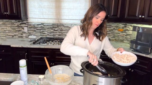 Crock pot Chicken Alfredo Casserole смотреть онлайн