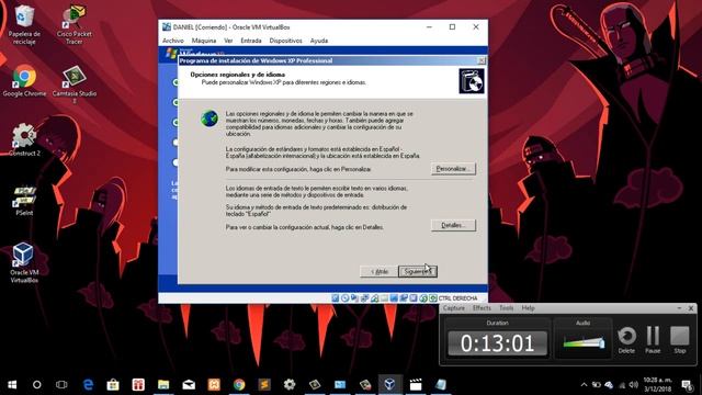 INSTALACIÓN DE WINDOWS XP EN VIRTUALBOX смотреть онлайн