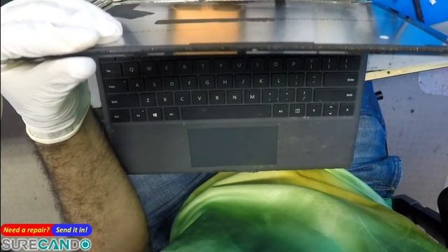 Microsoft Surface Pro 4 Flickering Screen Issue Fix Repair Samsung LCD Cooling Heat Control 1724 смотреть онлайн