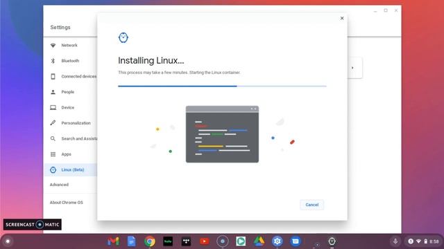 Linux on a Chromebook смотреть онлайн