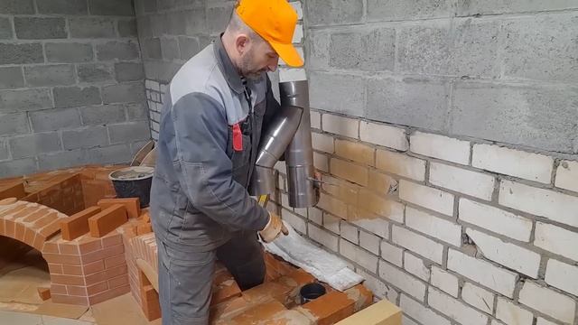 Печной комплекс, русская печь, мангал,печь под казан,печь с лежанкой.Выпуск 8 смотреть онлайн