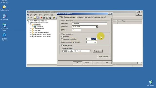 Windows Server 2003 FTP Server YouTube смотреть онлайн
