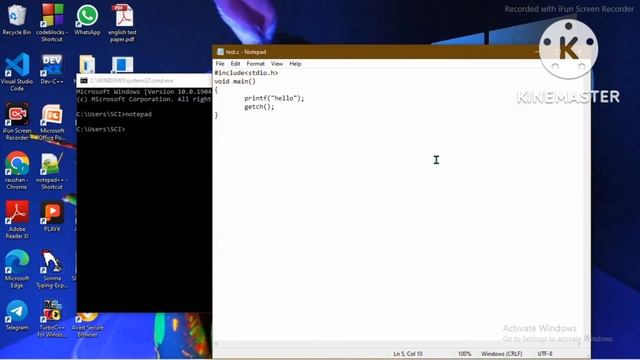 How to run c program using command prompt | execute c program using command prompt | run c program смотреть онлайн