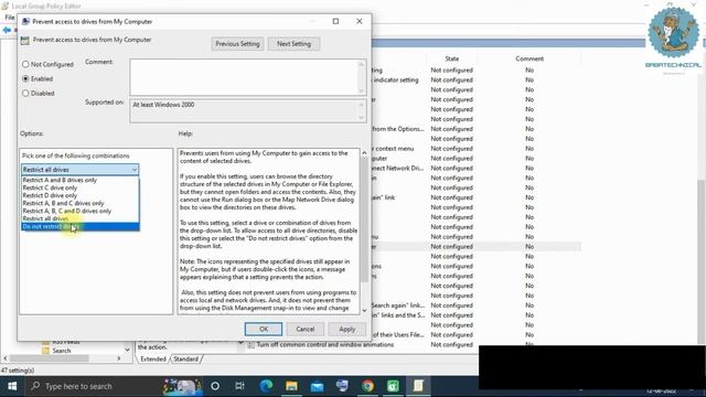How To Block Access to hard drive in windows 10 смотреть онлайн