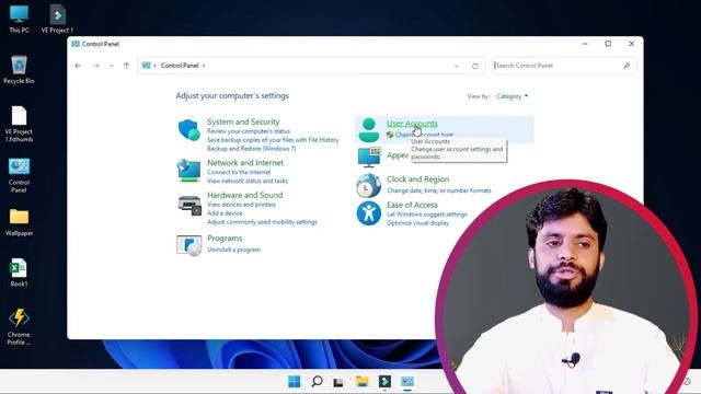 Part 7, Basic Computer Course on windows 11 2022 | How to make a usre account & Password, Vision смотреть онлайн