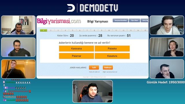 Ekiple Cezalı Bilgi Yarışması смотреть онлайн