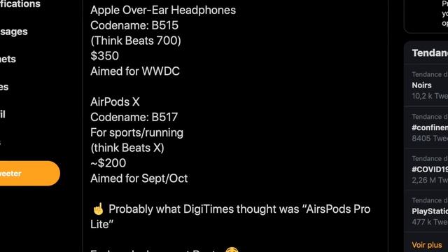 Un Nouveau Casque Apple et des Airpods Pro Light pour cette année 2020 ? смотреть онлайн