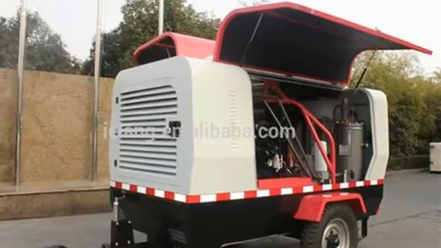 diesel portable air compressor for sandblasting смотреть онлайн