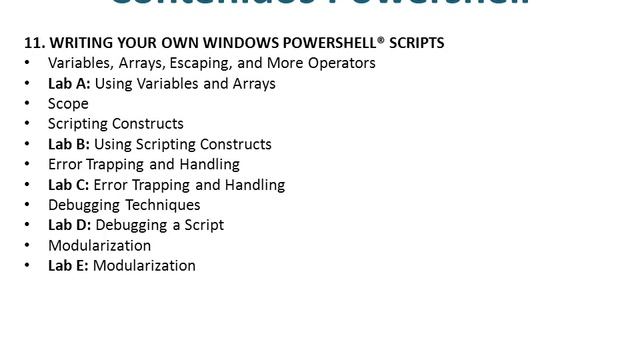 Curso Microsoft Powershell Server 2008/2012 Preparación Certificación| Aula-Center смотреть онлайн