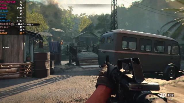 Call of Duty: Black Ops Cold War - Campaign | GTX 1060 6GB + i5 8400 [1080p - Custom Settings] смотреть онлайн