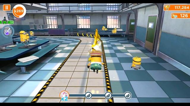 Despicable Me Minion rush Island Hopper GOLDEN costume v 5.7.0 level 28 gameplay android ios смотреть онлайн