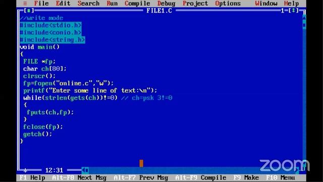Live Day-10 Online C Programming Training (File handling) смотреть онлайн